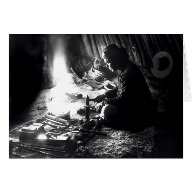 Platero de Navajo, c.1915 (Anverso (Horizontal))