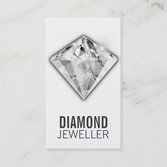 Platino del diamante de las tarjetas de visita de (Anverso)