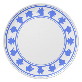 PLATO こかげのやぎ メラミン皿