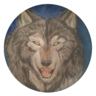 Plato cazador hermoso