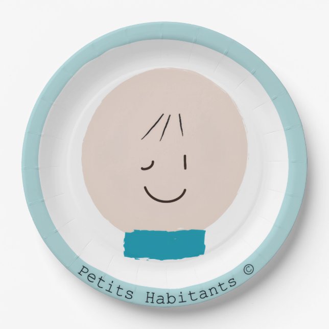 Plato de cartón (Anverso)