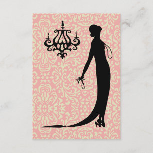 Plato de Moda Moi ~ Invitaciones 3.5x5