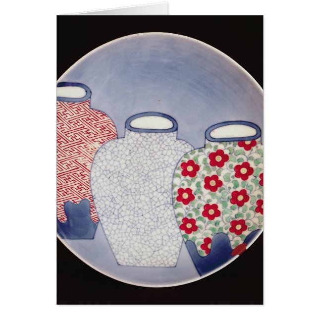 Plato de Nabeshima, período de Edo (Frente)