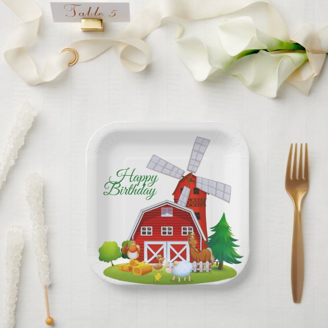 Plato de Papel (Boda)