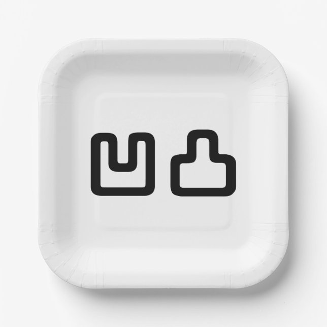 Plato De Papel 凹 凸 Outotsu お う と つ (Anverso)