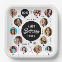 100.º Fotomontaje de cumpleaños