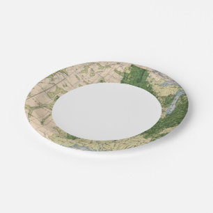 Plato De Papel 156 millas/m2 de trigo