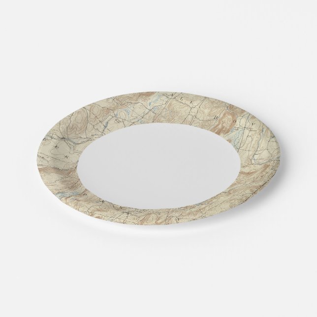 Plato De Papel 15 Hoja de cimas (Angular)