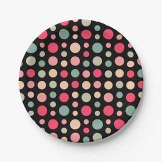 Plato De Papel 180115 v2 - Colores 01 - en negro
