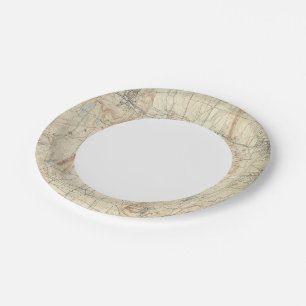 Plato De Papel 18 Hoja de médula