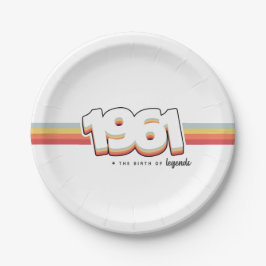 Plato De Papel 1961 The birth of legends