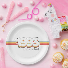 Plato De Papel 1993 El nacimiento de leyendas