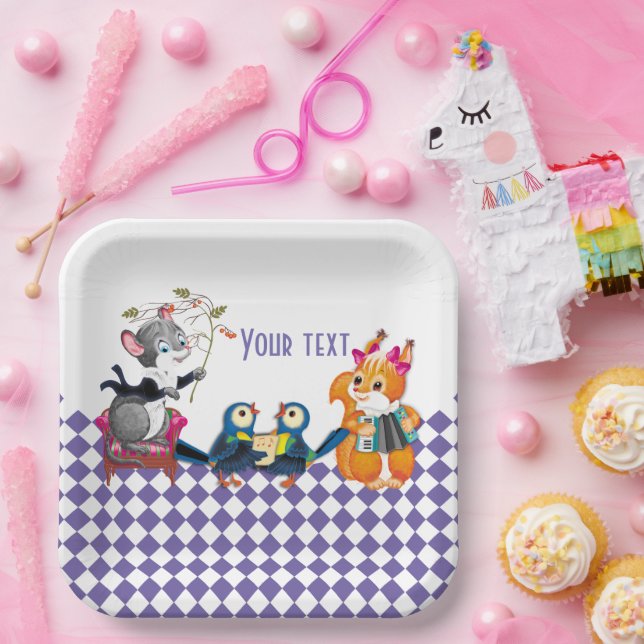 Plato De Papel 1.ᵉʳ concertación (Fiesta)