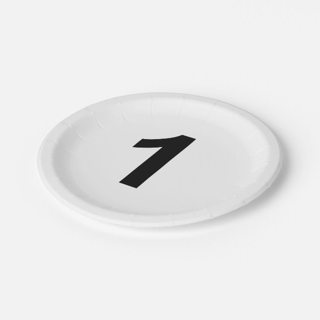 Plato De Papel 1 Placa de papel (Angular)