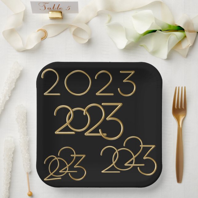 PLATO DE PAPEL 2023 (Boda)