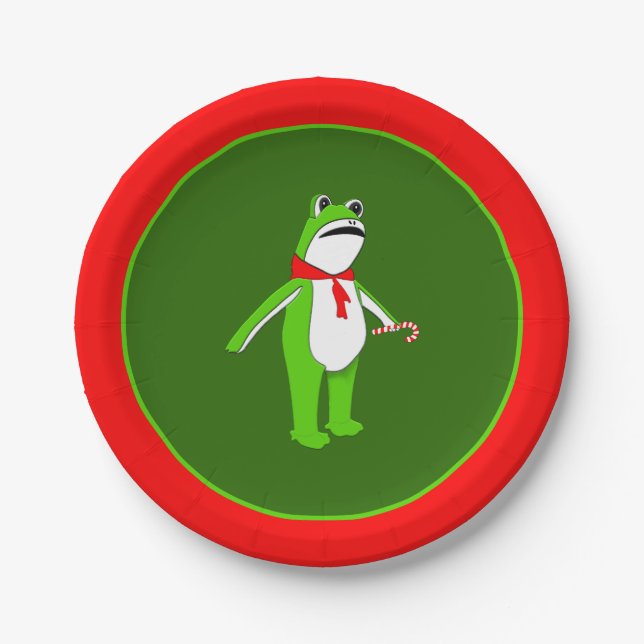 Plato De Papel 2025 Christmas Holiday Party (Anverso)