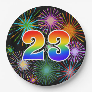 Plato De Papel 23ᵉʳ evento - Divertido, colorido, audaz, arcoiris