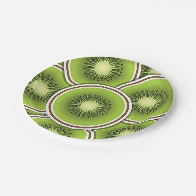 Plato De Papel 2 Kiwi (Angular)