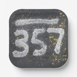 Plato De Papel 357 Mason's and Angel Number