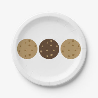 Plato De Papel 3 cookies