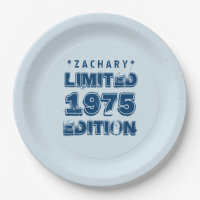 40 Cumpleaños 1975 Edición Limitada Personalizado