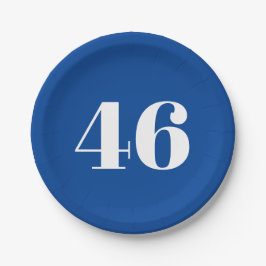 Plato De Papel "46" Biden President, Biden Harris 2020, Election