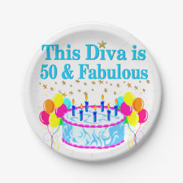 PLATO DE PAPEL 50.ª INCREÍBLE