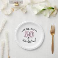 50 Y Fabuloso | Negro rosado bulloso