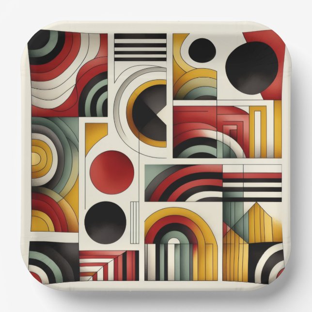 Plato De Papel 70s Urban Flow (Anverso)