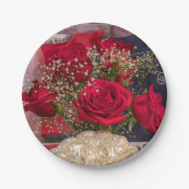 Plato De Papel 7215-Boda militar