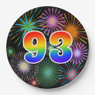 Plato De Papel 93ᵉʳ evento - Divertido, colorido, audaz, arcoiris