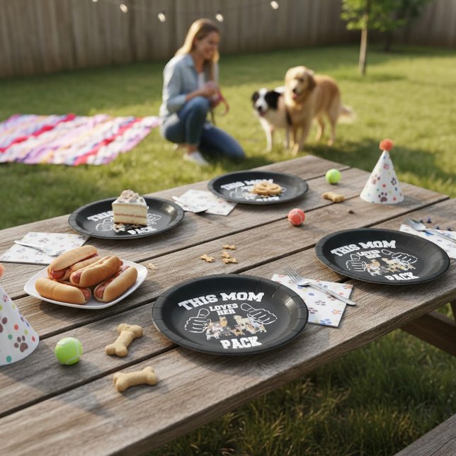 Plato De Papel A esta mamá le encantan sus placas de papel (Subido por el creador)