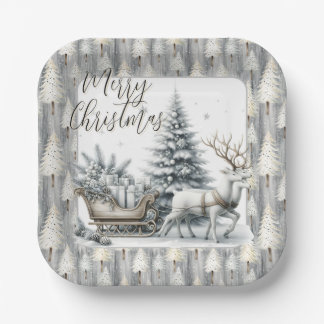 Plato De Papel A Journey Through Winter Pines