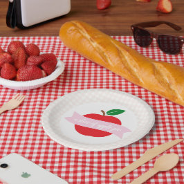 Plato De Papel A Slice of Apple Pie