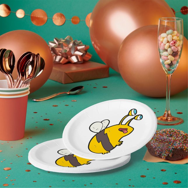 Plato De Papel Abeja alienígena (Subido por el creador)