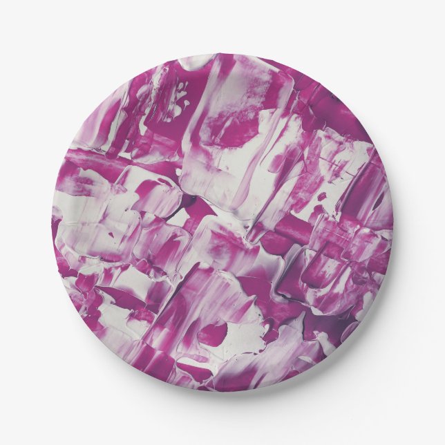 Plato De Papel  Abstract art (Anverso)