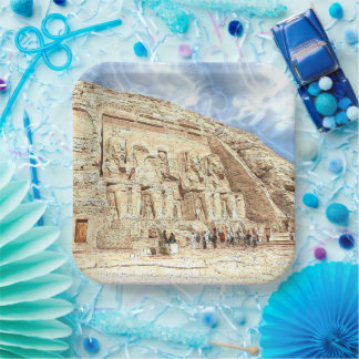 Plato De Papel Abu Simbel 002