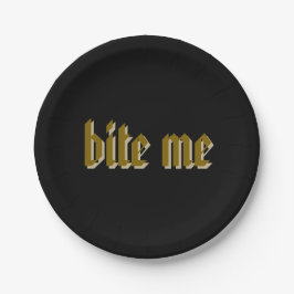 Plato De Papel Acá por los "abucheos"