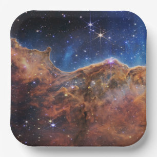 Plato De Papel Acantilados Cósmicos Nebulosa Carina Telescopio Es