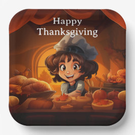 Plato De Papel Acción de Gracias para los niños 26