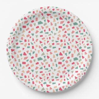 Plato De Papel Acciones - Colores 01