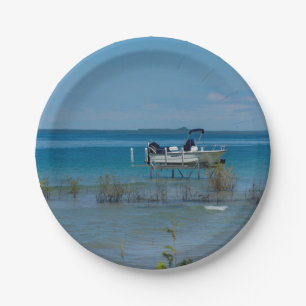 Plato De Papel Acoplado En Mackinac