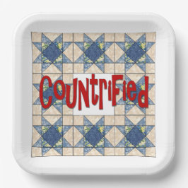 Plato De Papel Acordado