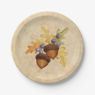 Plato De Papel Acorn
