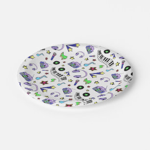 Plato De Papel Activar la música