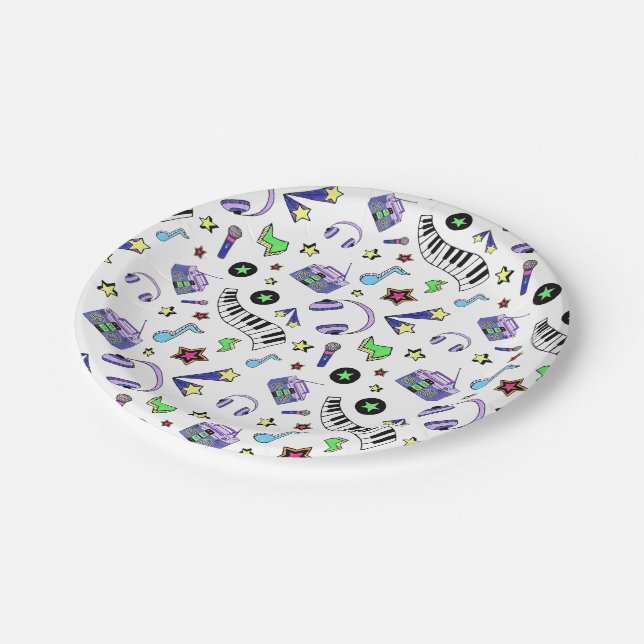 Plato De Papel Activar la música (Angular)