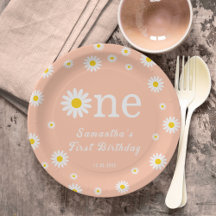 Acuarela De Coral De Flor Chamomile Primer Cumplea