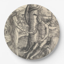 Adam y Eva: La caída del hombre (Lucas van Leyden)