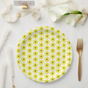 Plato De Papel Adey Abeba Flor etíope