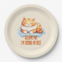 Adorable Naranja Tabby Cat- Estoy probando lo mejo